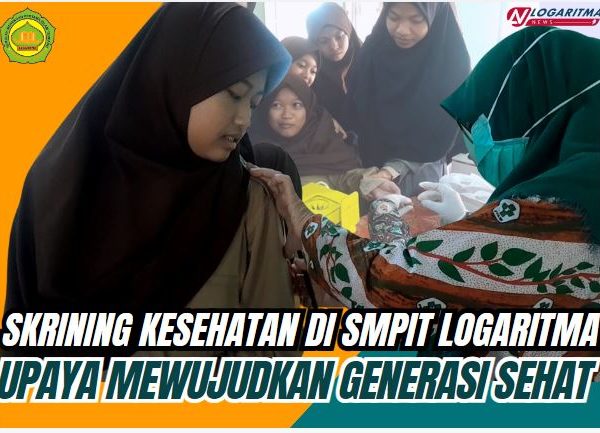 Skrining Kesehatan di SMPIT Logaritma, Upaya Mewujudkan Generasi Sehat